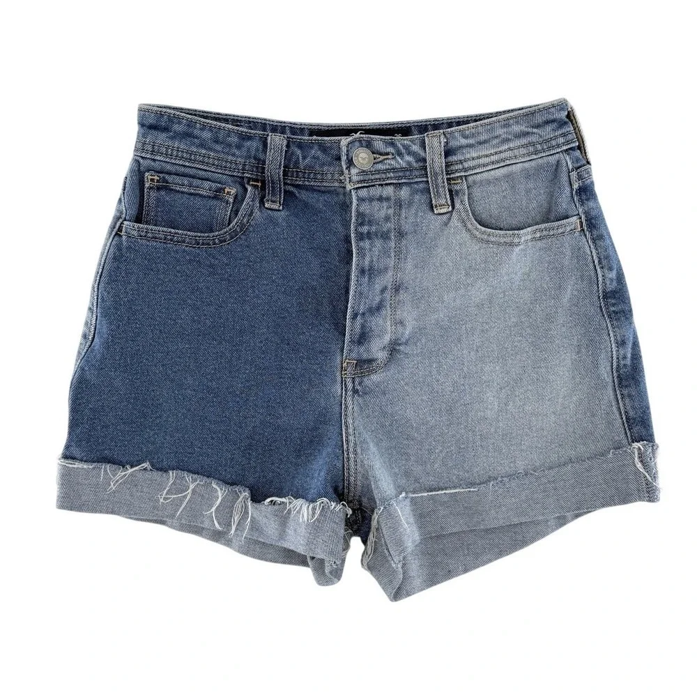 Hollister Shorts 26 Ultra‎ High Rise Mom 3